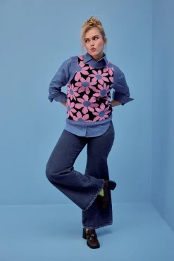 Make My Lemonade PULL WINNIE FLEUR ROSE< Sweats & Mailles