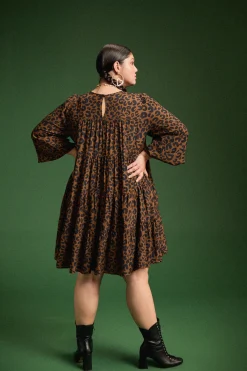 Make My Lemonade ROBE JENNY LEOPARD< Robes & Combis