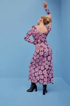 Make My Lemonade ROBE MADISON FLEUR ROSE< Robes & Combis