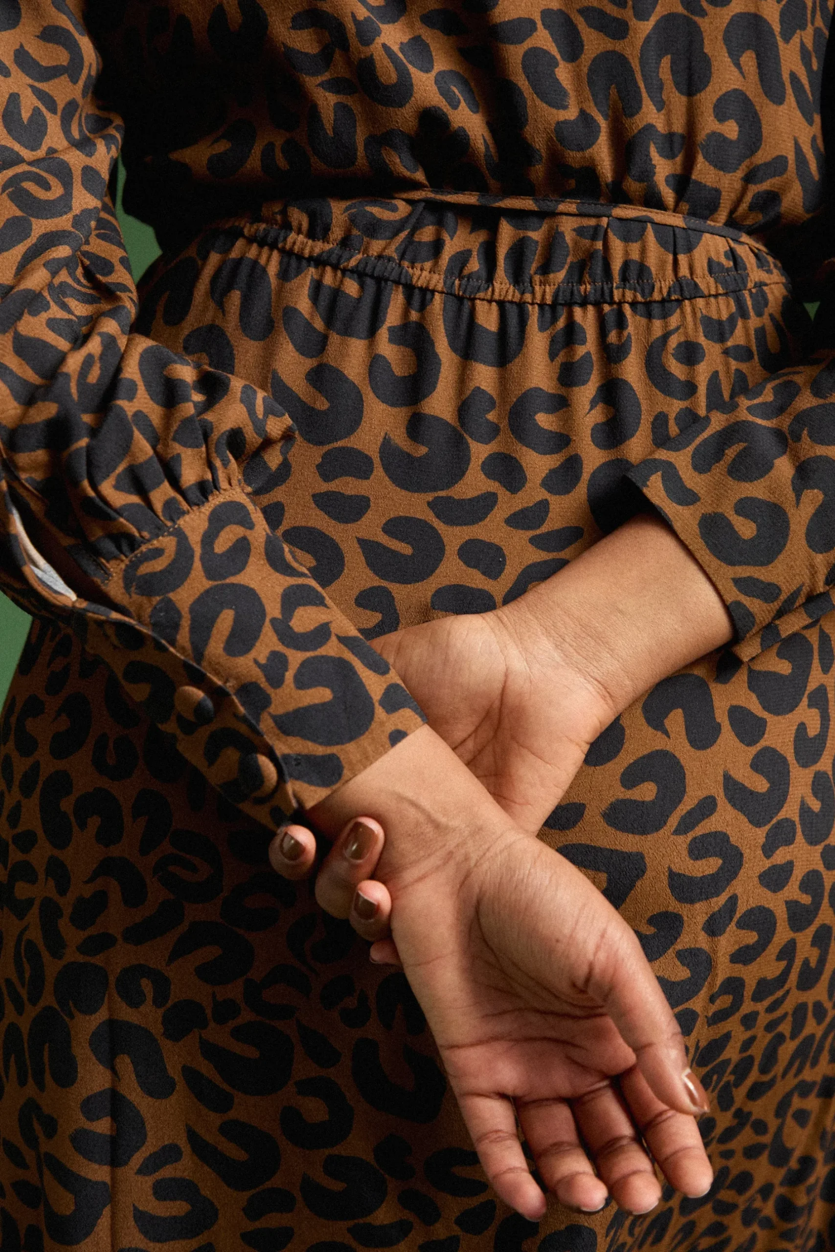 Make My Lemonade ROBE MARLA LEOPARD< Robes & Combis