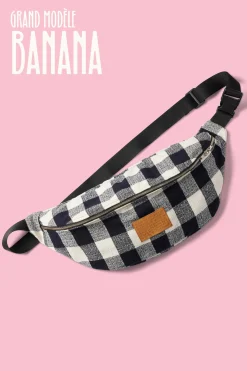 Make My Lemonade SAC BANANA VICHY NOIR< Bananes|Sacs & Bananes