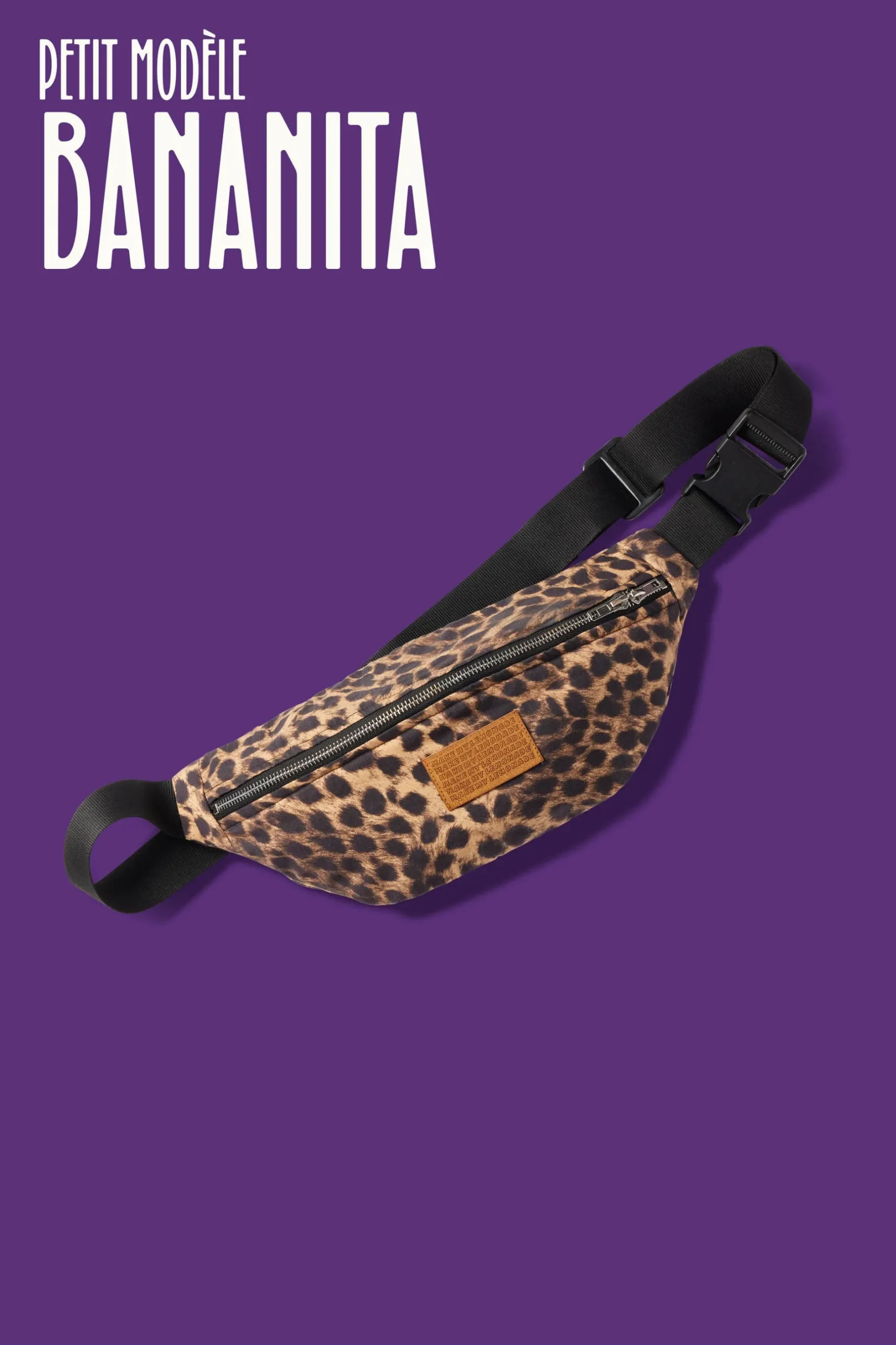 Make My Lemonade SAC BANANITA LEOPARD< Bananes|Sacs & Bananes
