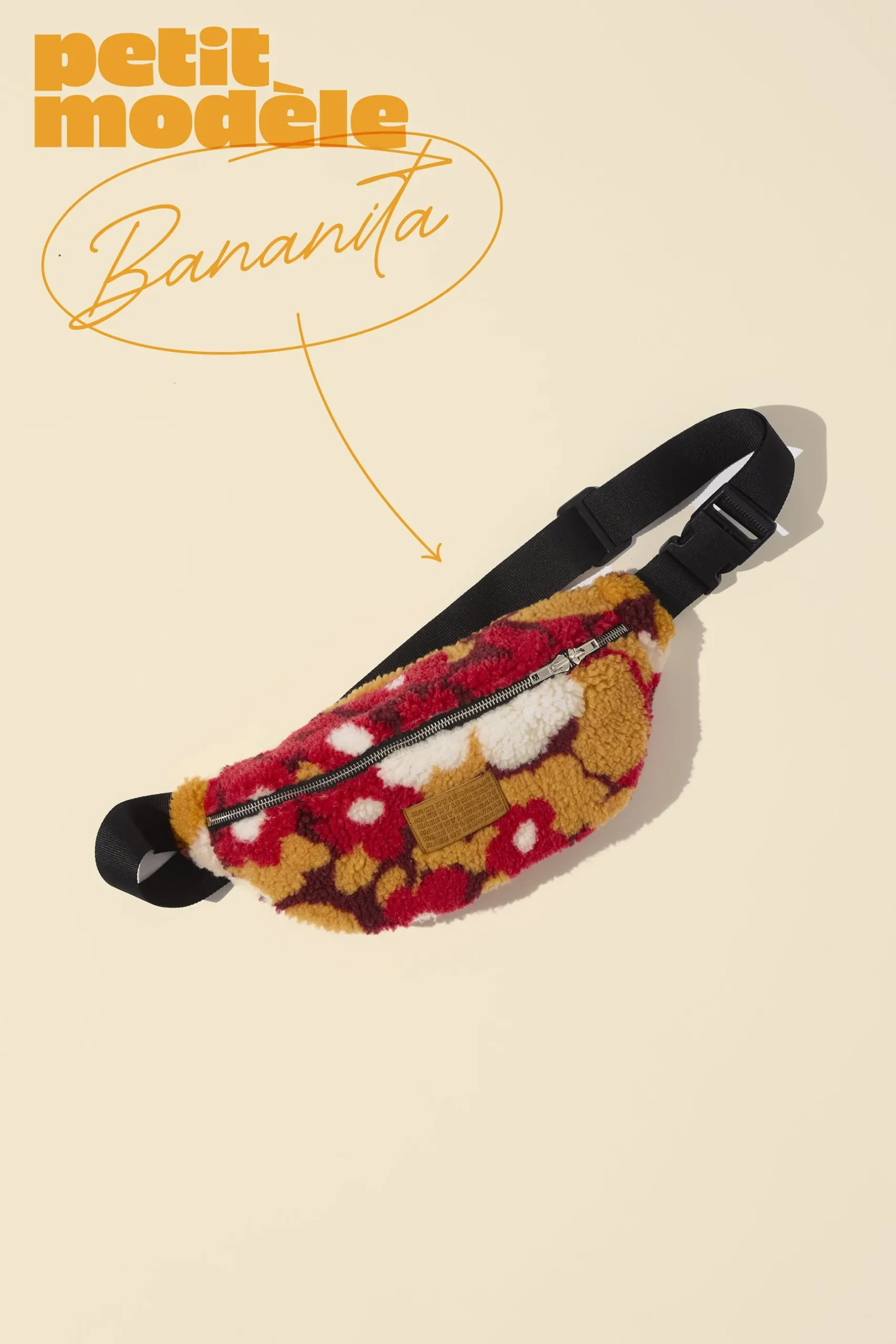 Make My Lemonade SAC BANANITA MOUMOUTE FLEURS 70< Bananes|Sacs & Bananes