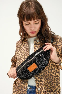 Make My Lemonade SAC BANANITA SEQUINS NOIRS< Bananes|Sacs & Bananes