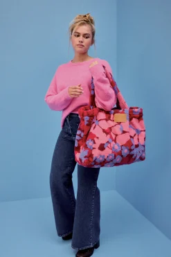 Make My Lemonade SAC CABAS FLEURS 70'S< Sacs & Bananes