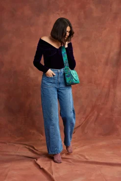 Make My Lemonade SAC GINA FLEURS DAMASSÉ< Sacs & Bananes