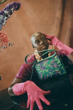 Make My Lemonade SAC GINA FLEURS DAMASSÉ< Sacs & Bananes