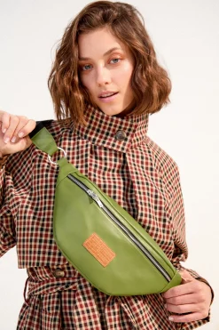 Make My Lemonade SAC GLORIA CUIR VERT< Bananes|Sacs & Bananes
