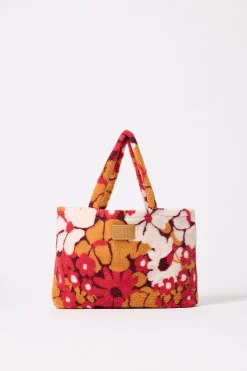 Make My Lemonade SAC MOUMOUTE FLEURS ORANGE< Sacs & Bananes