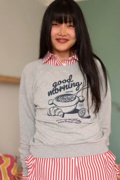 Make My Lemonade SWEAT MIA GOOD MORNING< Le Linge|Homewear