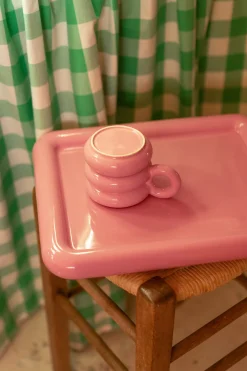 Make My Lemonade TASSE JOHN PINK< Art De La Table