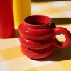 Make My Lemonade TASSE JOHN RED< Art De La Table