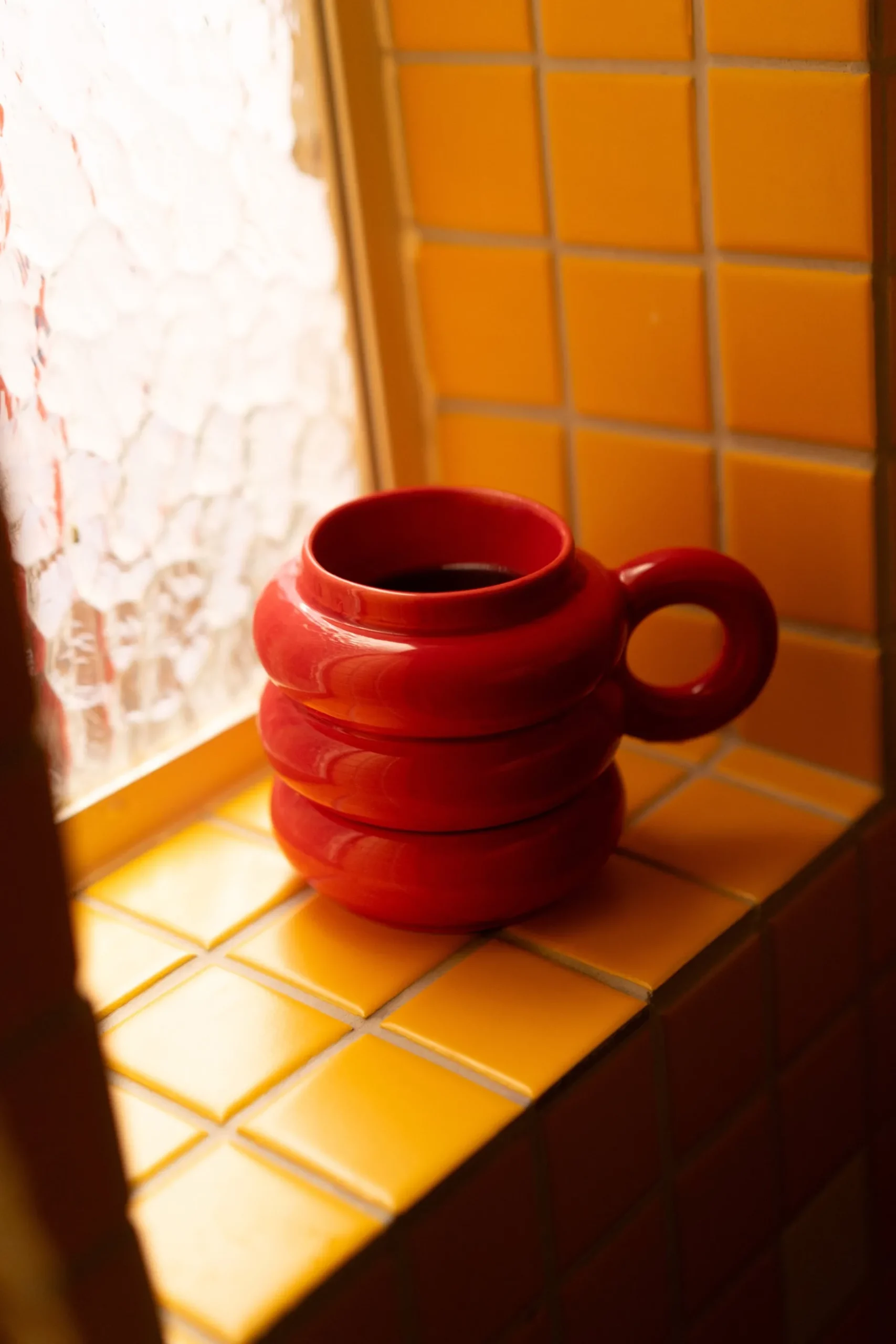 Make My Lemonade TASSE JOHN RED< Art De La Table