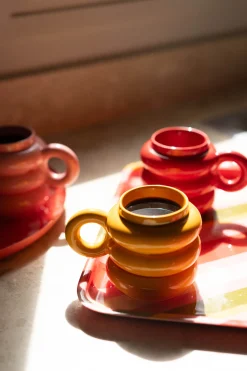 Make My Lemonade TASSE JOHN YELLOW< Art De La Table