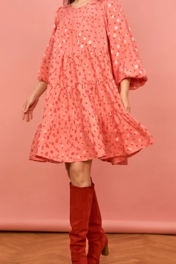 Make My Lemonade TISSU POLKA PINK< Tissus|Mercerie & Couture