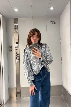Make My Lemonade TOP NOAH SEQUINS DISCO< Tops & T-Shirts