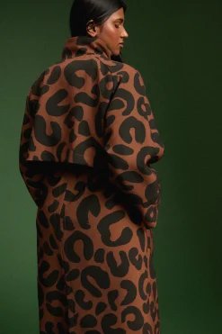 Make My Lemonade TRENCH RAOUL LEOPARD< Vestes & Manteaux