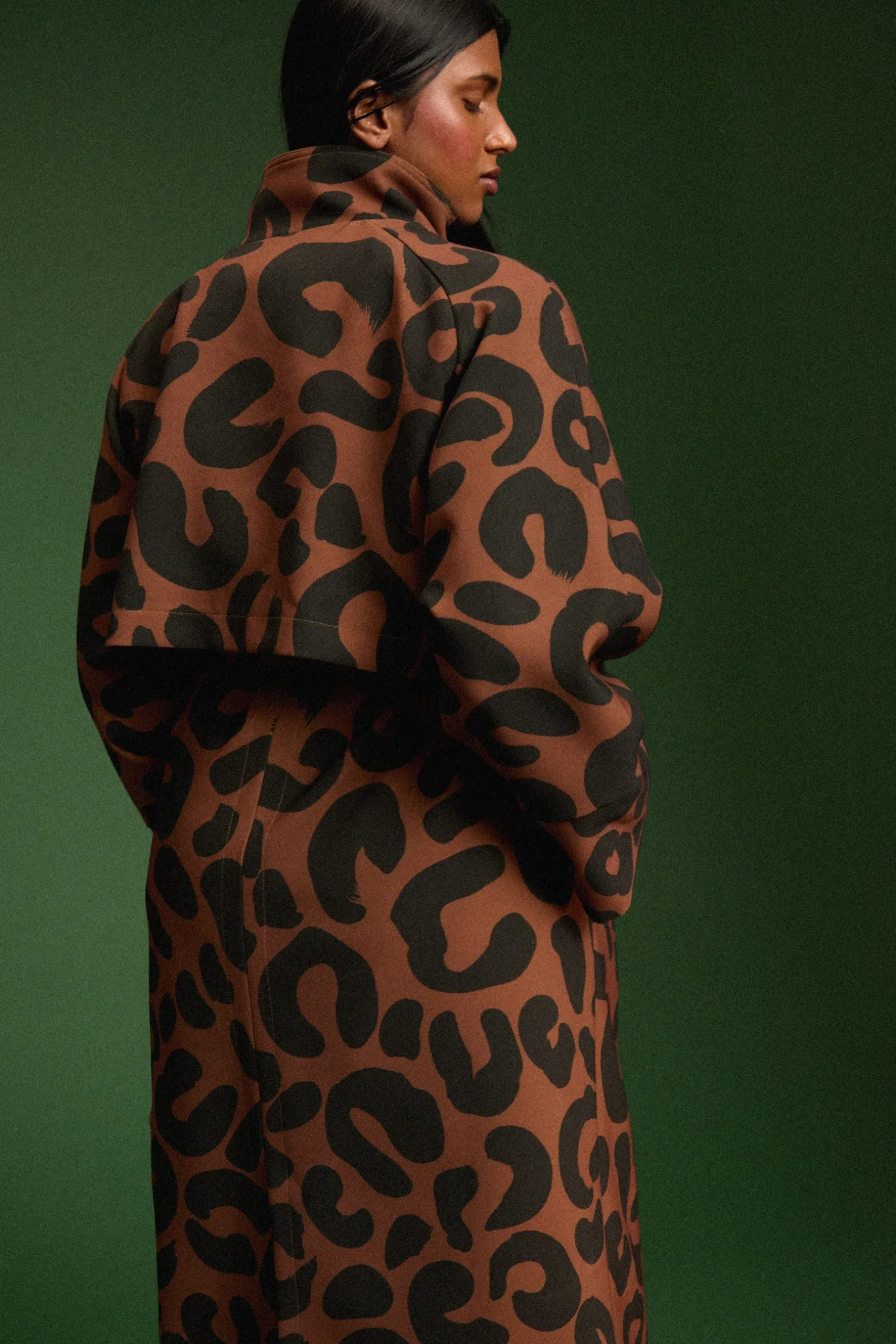 Make My Lemonade TRENCH RAOUL LEOPARD< Vestes & Manteaux