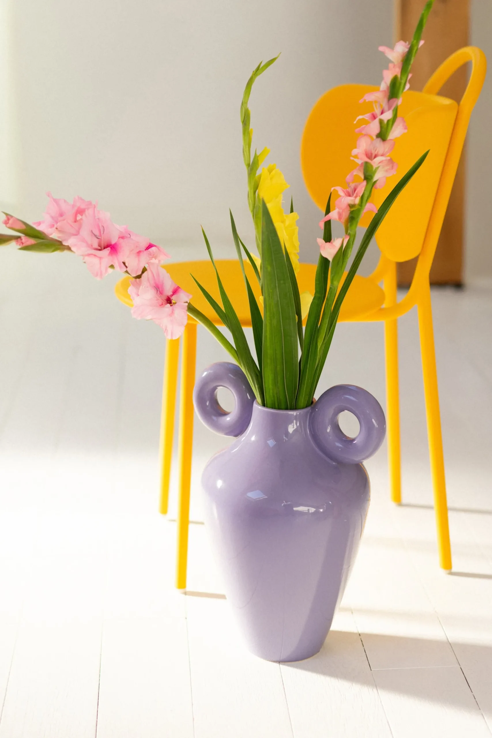 Make My Lemonade VASE GEORGES LILAS< Décorations