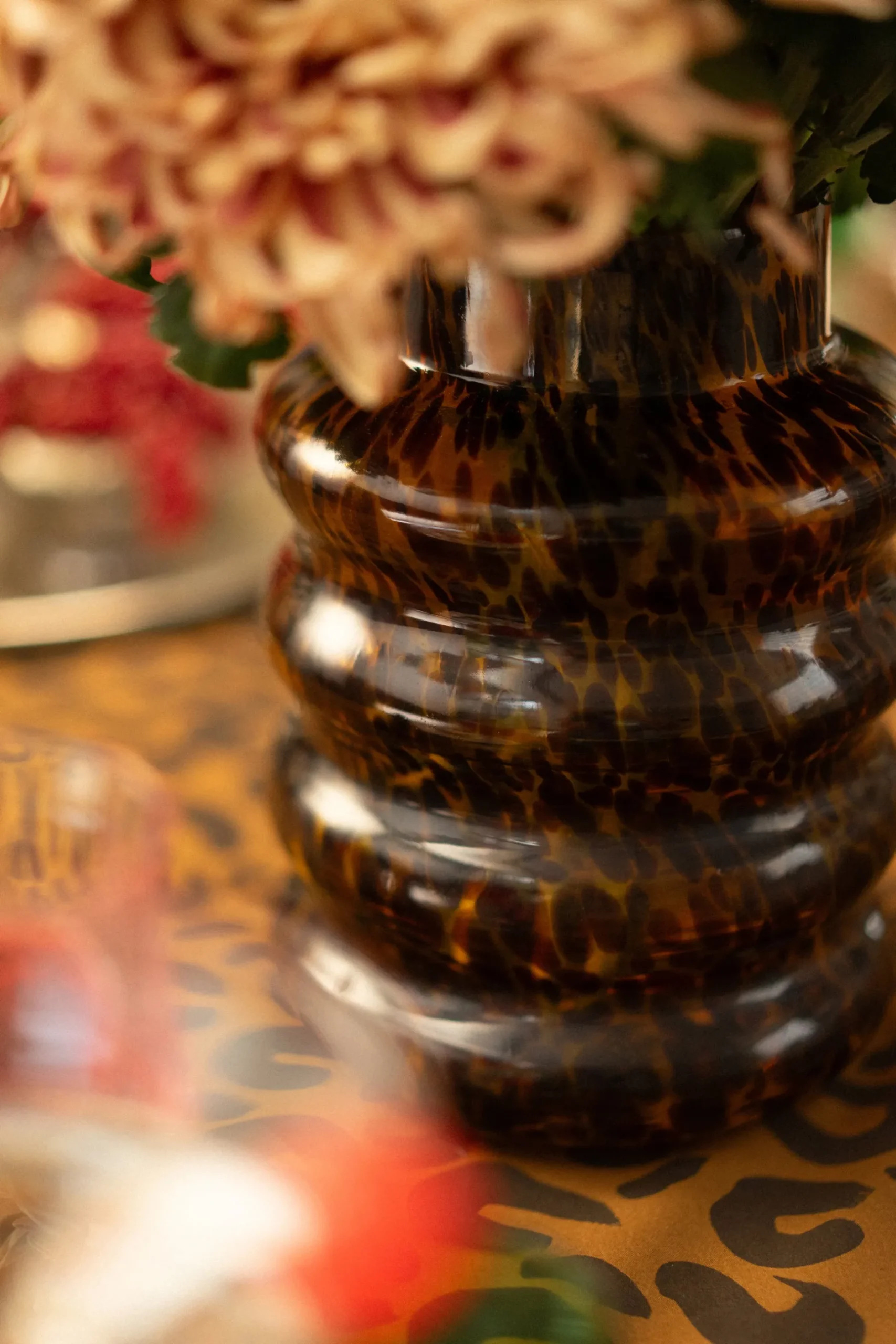 Make My Lemonade VASE JACK LEOPARD< Décorations