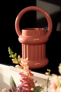 Make My Lemonade VASE OLIVER PINK< Décorations