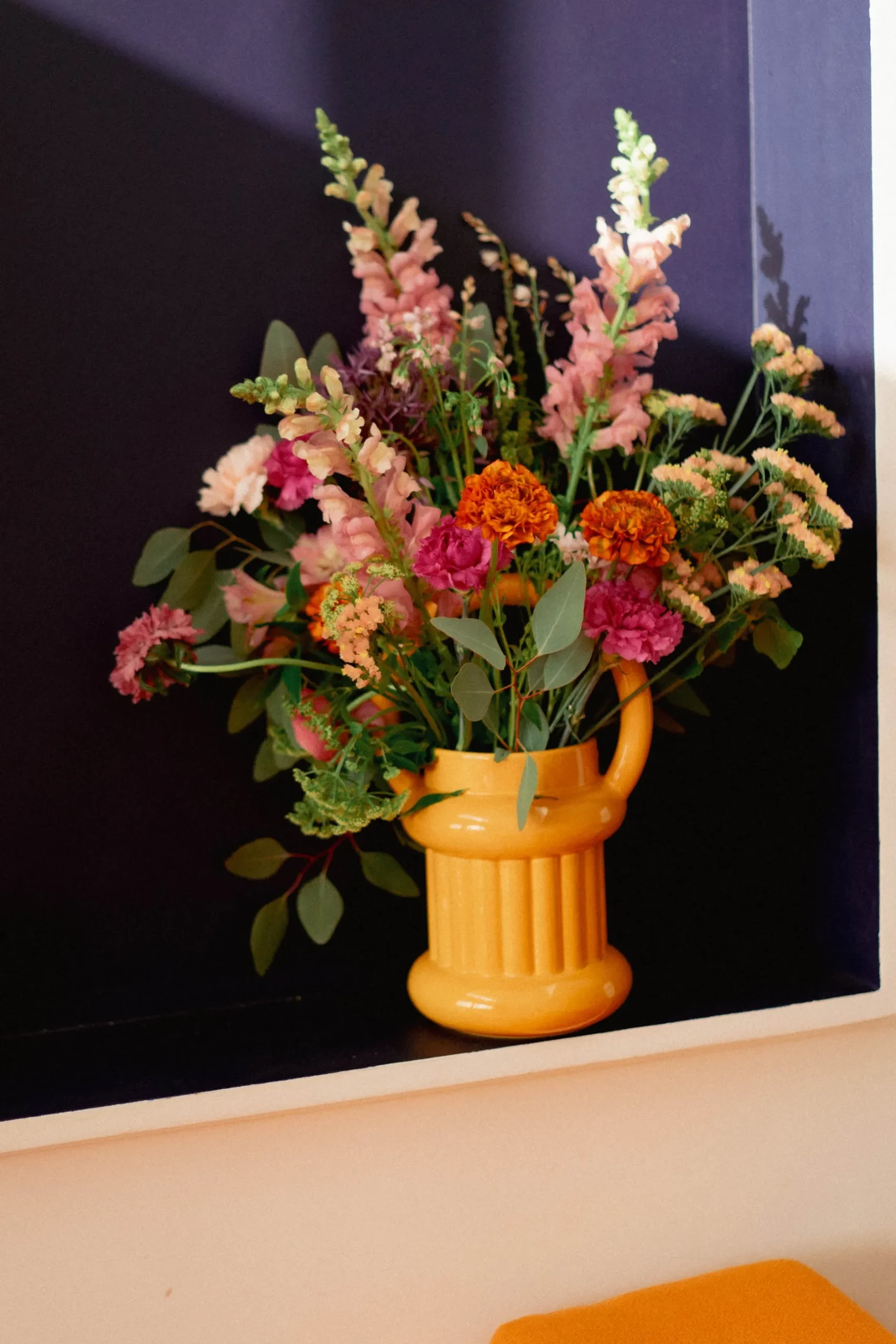Make My Lemonade VASE OLIVER YELLOW< Décorations