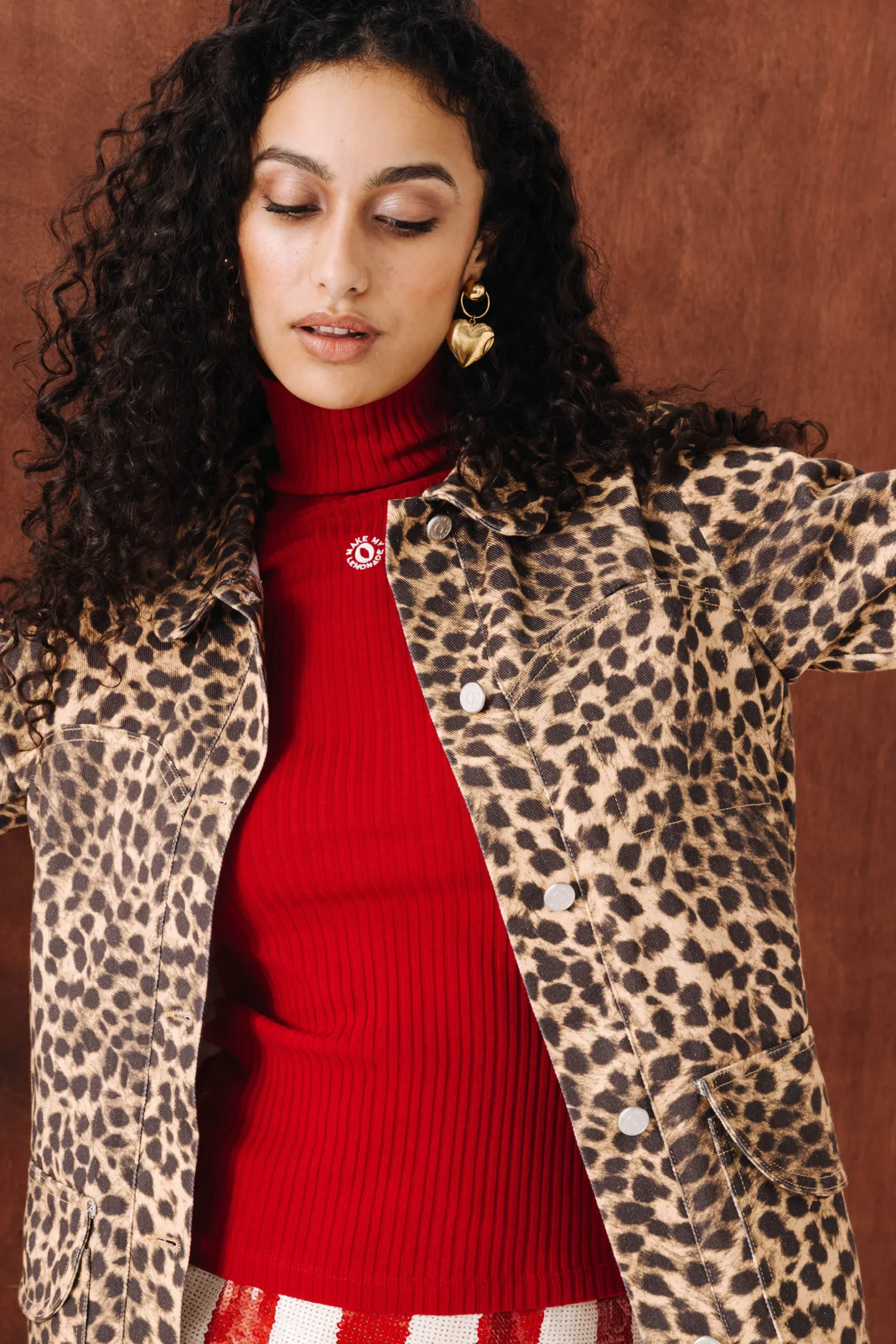 Make My Lemonade VESTE NINO LEOPARD< Vestes & Manteaux