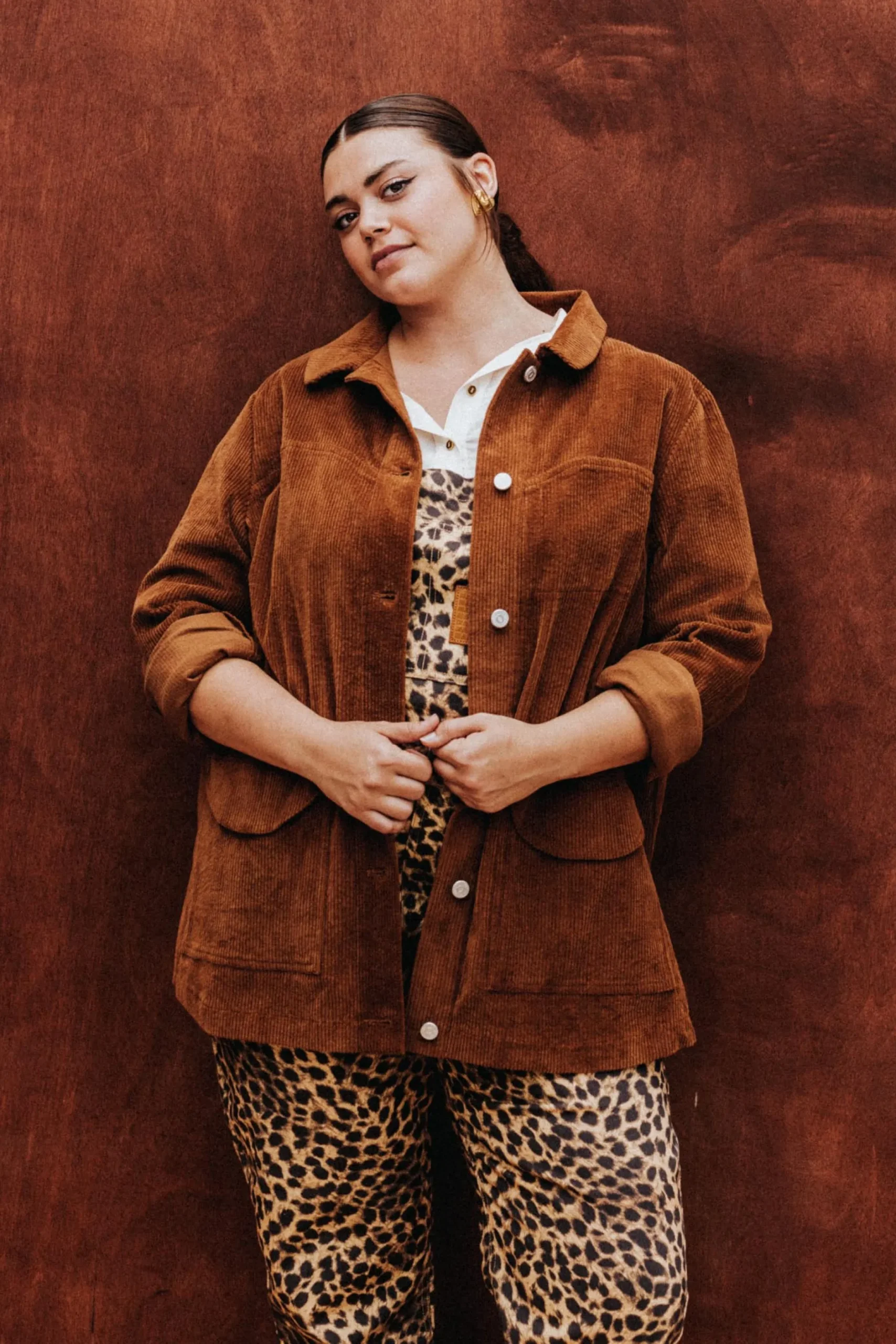 Make My Lemonade VESTE NINO VELOURS MACCHIATO< Vestes & Manteaux