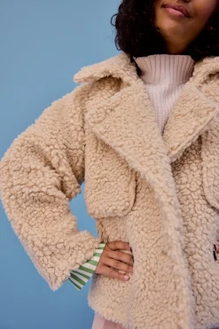 Make My Lemonade VESTE REGGIE MOUMOUTE VANILLE< Vestes & Manteaux