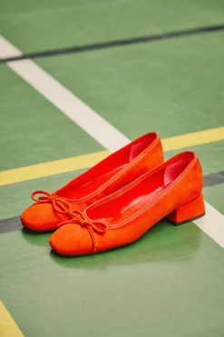Make My Lemonade BALLERINES PAVLOVA ORANGE KETCHUP< Chaussures