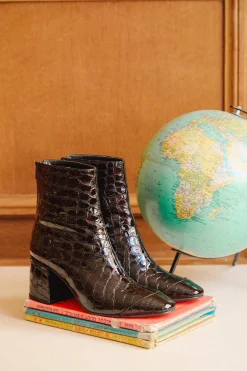 Make My Lemonade BOOTS JOJO EFFET CROCO< Chaussures