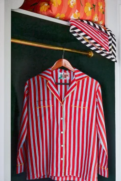 Make My Lemonade CHEMISE ROMEO RED & BLUE< Le Linge|Homewear