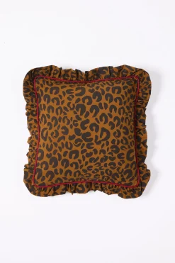 Make My Lemonade COUSSIN CHARLIE LEOPARD< Le Linge|Décorations