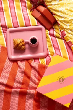 Make My Lemonade PLATEAU CARRE CONNOR ROSE< Art De La Table