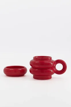 Make My Lemonade TASSE JOHN RED< Art De La Table